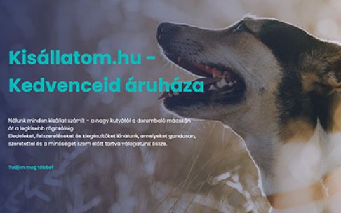 Kisállatom.hu – Felhasználóbarát és tartalomközpontú webáruház fejlesztés Kisállatom.hu – Felhasználóbarát és tartalomközpontú webáruház fejlesztés